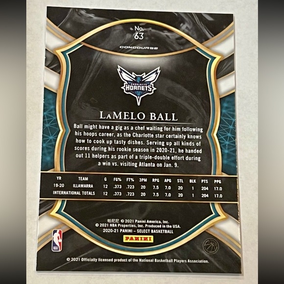 Lamelo Ball Rookie - Picture 2 of 2